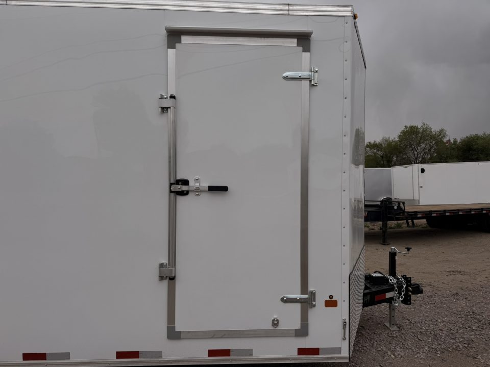 New 2026 Royal Cargo Trailers 8-20-1.5V Enclosed Car Hauler W/ Escape Door