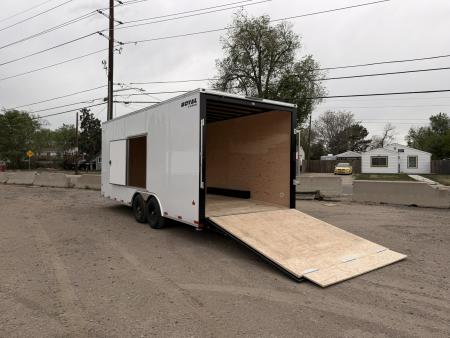 New 2026 Royal Cargo Trailers 8-20-1.5V Enclosed Car Hauler W/ Escape Door