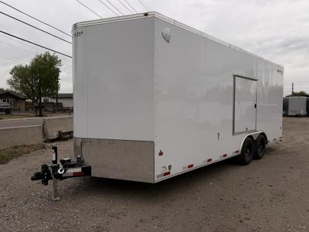 New 2026 Royal Cargo Trailers 8-20-1.5V Enclosed Car Hauler W/ Escape Door
