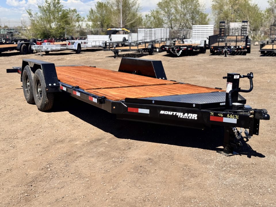 New 2026 Southland Trailers 7-HD20 Tilt Deck Equipment Hauler 14K GVWR