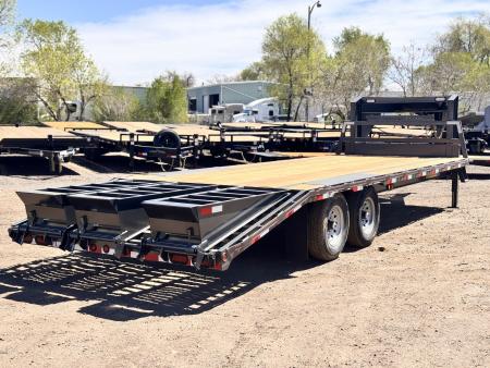 New 2026 Diamond T 8.5-25 Gooseneck Deckover Equipment Hauler 16K GVWR