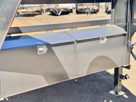 New 2026 Diamond T 8.5-25 Gooseneck Deckover Equipment Hauler 16K GVWR