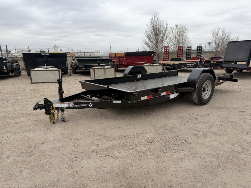 New 2026 Diamond T 6.5-14 Tilt Equpment Hauler 7K GVWR