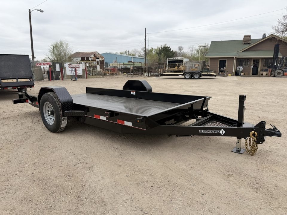 New 2026 Diamond T 6.5-14 Tilt Equpment Hauler 7K GVWR