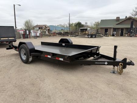 New 2026 Diamond T 6.5-14 Tilt Equpment Hauler 7K GVWR
