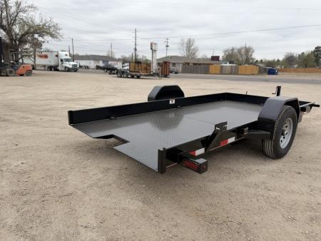 New 2026 Diamond T 6.5-14 Tilt Equpment Hauler 7K GVWR