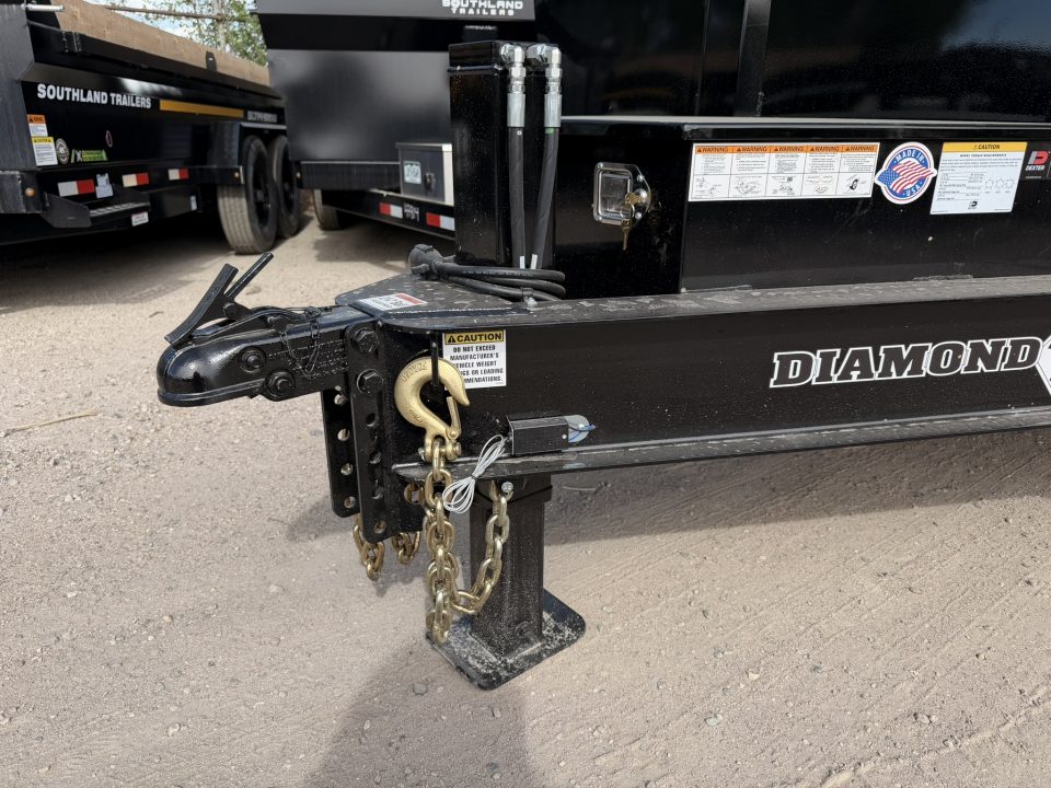 New 2026 Diamond T 7-14 Dump W/ 7 Gauge Floor/Wall 8K Axles