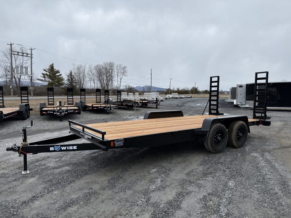 New 2026 BWISE EH18-10ELE Equipment Trailer