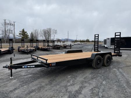 New 2026 BWISE EH18-10ELE Equipment Trailer