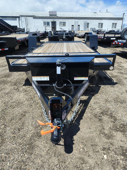 New 2025 Sure-Trac 78X12+4 7.8K SING AXLE TILT Equipment Trailer