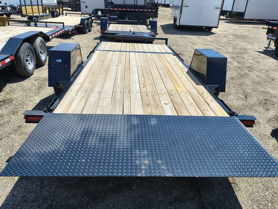 New 2025 Sure-Trac 78X12+4 7.8K SING AXLE TILT Equipment Trailer