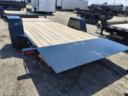 New 2025 Sure-Trac 78X12+4 7.8K SING AXLE TILT Equipment Trailer