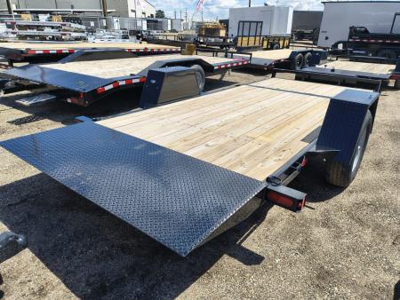 New 2025 Sure-Trac 78X12+4 7.8K SING AXLE TILT Equipment Trailer