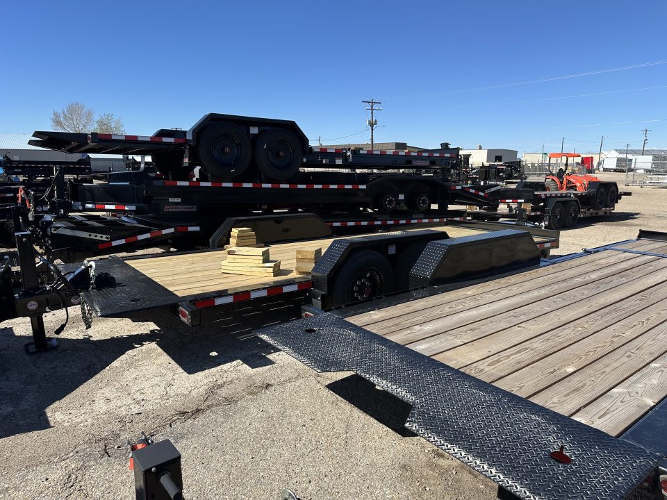 New 2025 Midsota 83X20 TB 15.4 Equipment Trailer