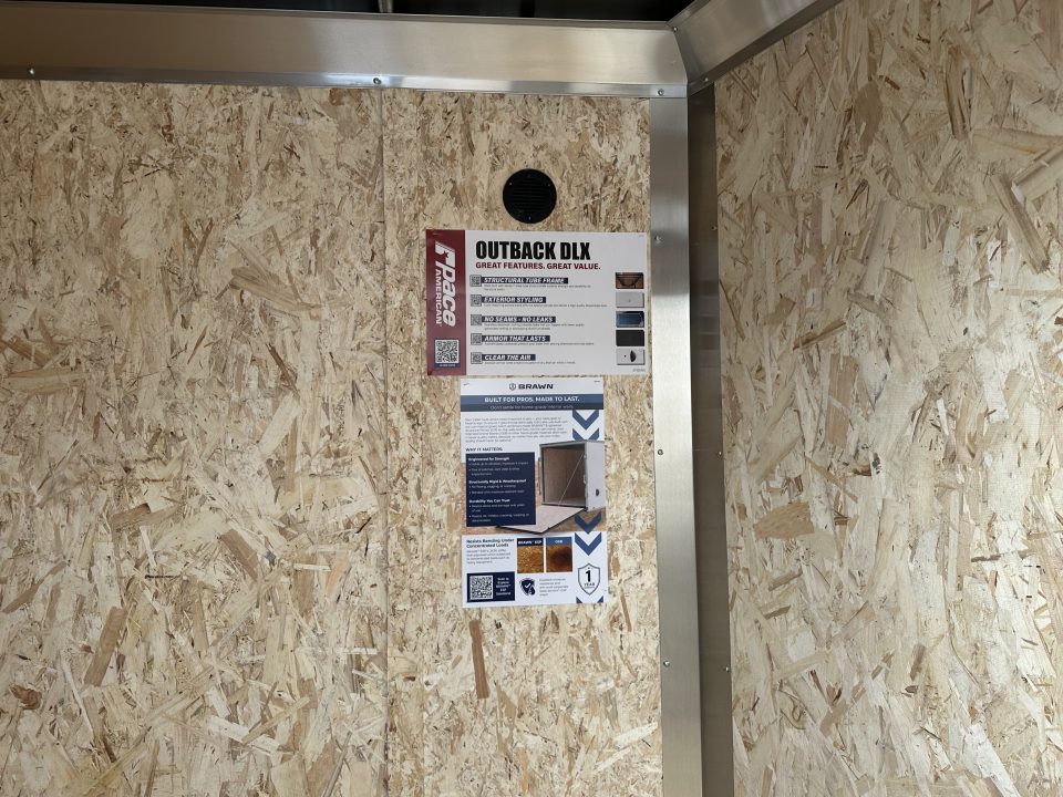 New 2026 Pace American 6X10 OUTBACK 3K Cargo / Enclosed Trailer