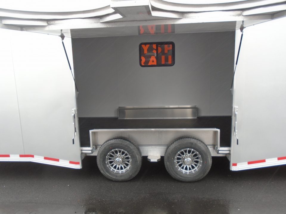 New 2026 ALCOM STEALTH Car Hauler 8.5X28 WITH EXTRAHEIGHT