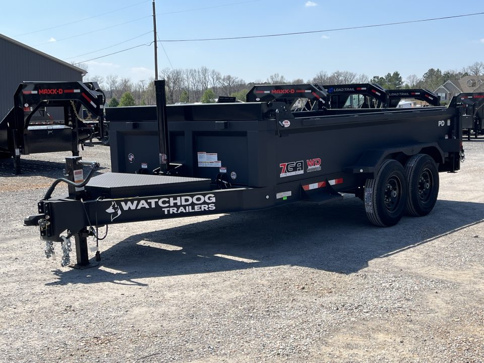 New 2025 Watchdog Dump Trailer | 7' x 14' 14K GVWR