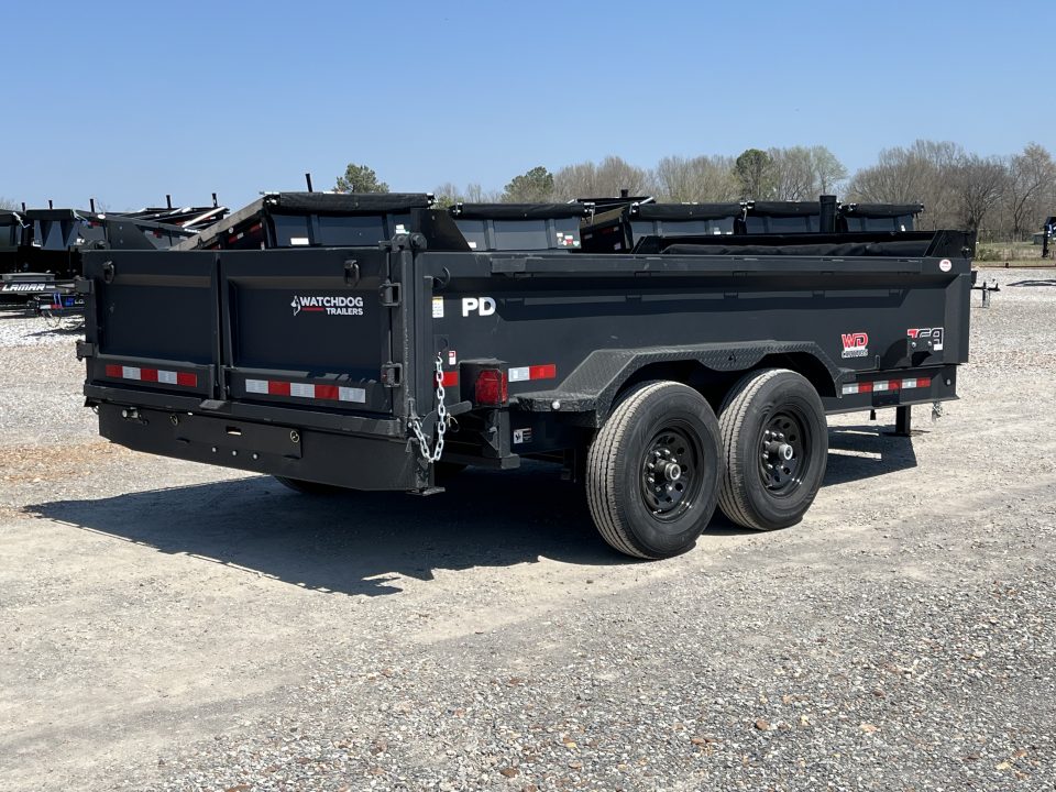 New 2025 Watchdog Dump Trailer | 7' x 14' 14K GVWR