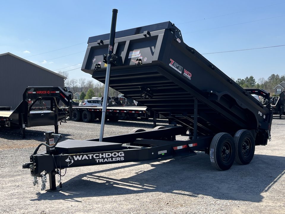 New 2025 Watchdog Dump Trailer | 7' x 14' 14K GVWR