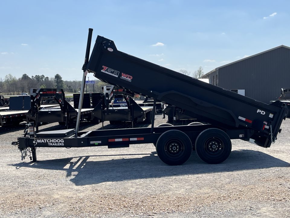 New 2025 Watchdog Dump Trailer | 7' x 14' 14K GVWR