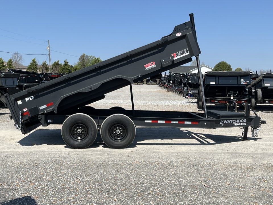 New 2025 Watchdog Dump Trailer | 7' x 14' 14K GVWR
