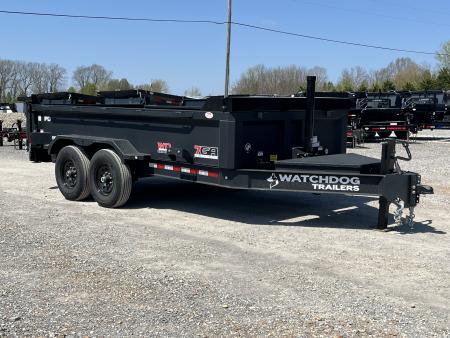 New 2025 Watchdog Dump Trailer | 7' x 14' 14K GVWR