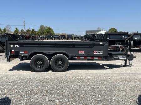 New 2025 Watchdog Dump Trailer | 7' x 14' 14K GVWR
