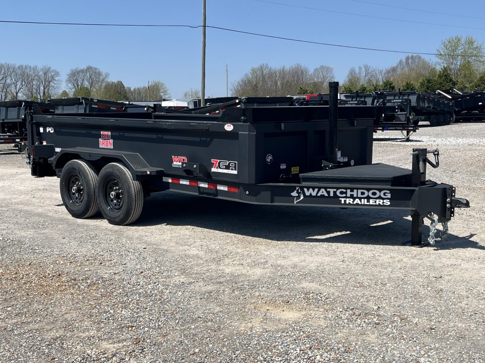 New 2025 Watchdog Dump Trailer | 7' x 14' 14K GVWR