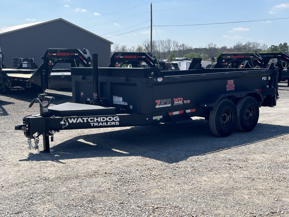 New 2025 Watchdog Dump Trailer | 7' x 14' 14K GVWR