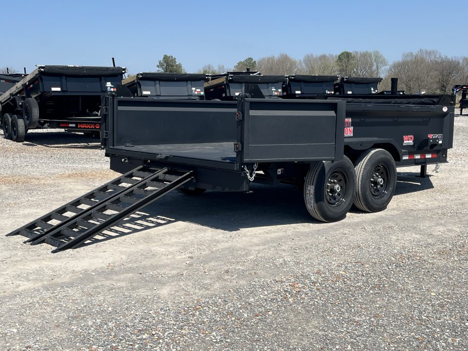 New 2025 Watchdog Dump Trailer | 7' x 14' 14K GVWR
