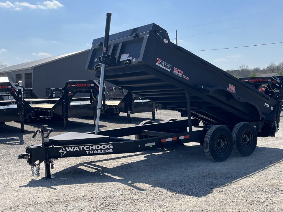 New 2025 Watchdog Dump Trailer | 7' x 14' 14K GVWR