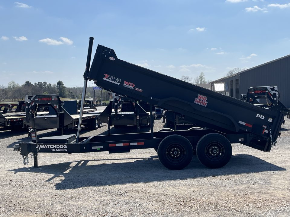 New 2025 Watchdog Dump Trailer | 7' x 14' 14K GVWR