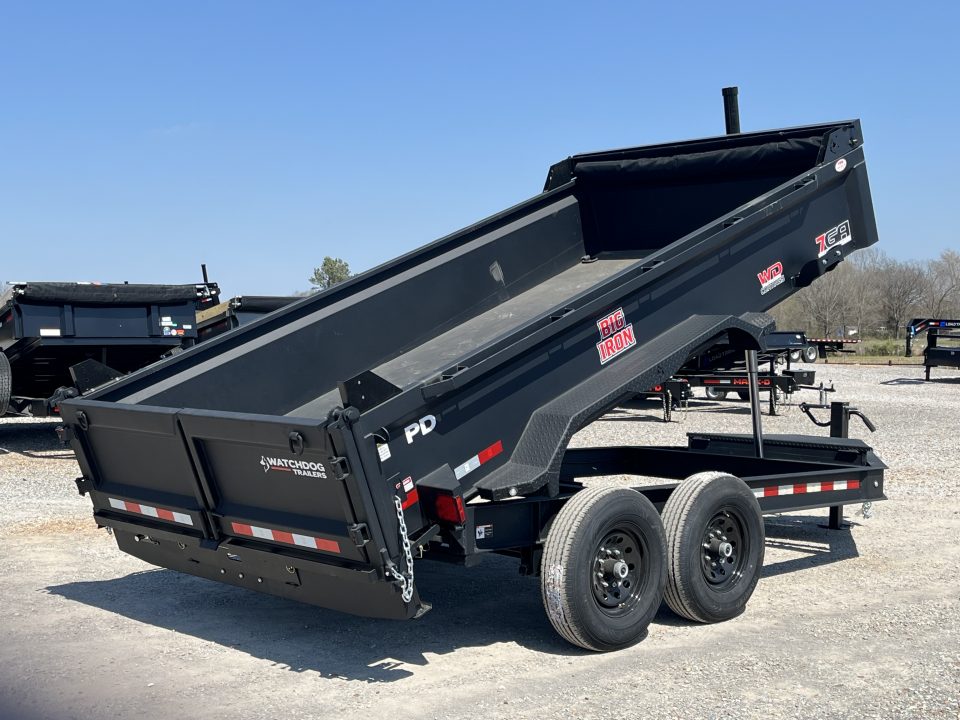 New 2025 Watchdog Dump Trailer | 7' x 14' 14K GVWR