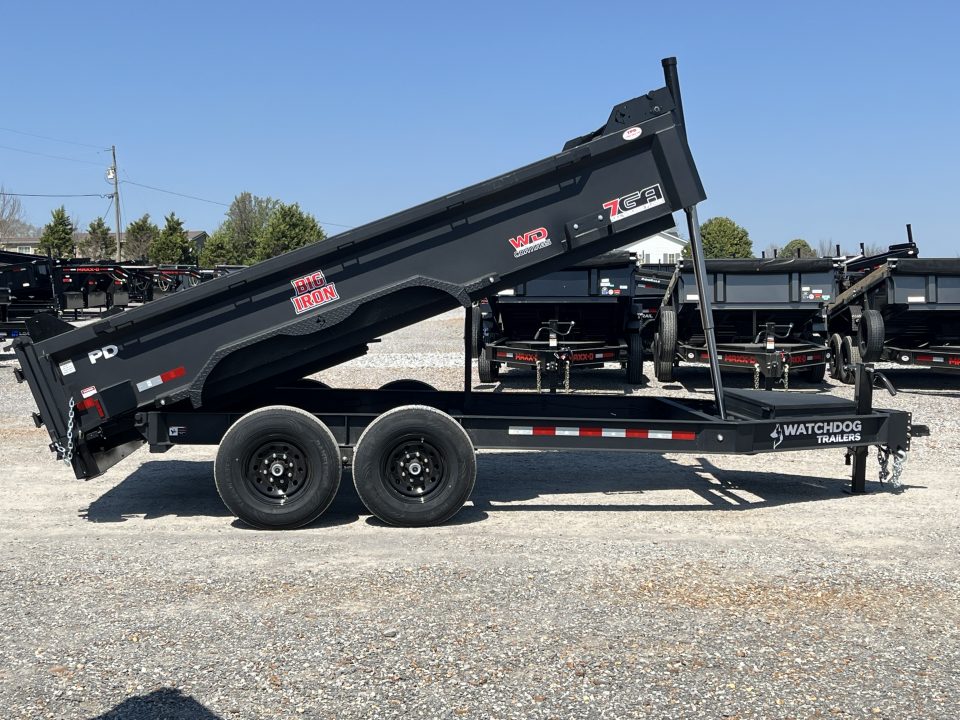 New 2025 Watchdog Dump Trailer | 7' x 14' 14K GVWR