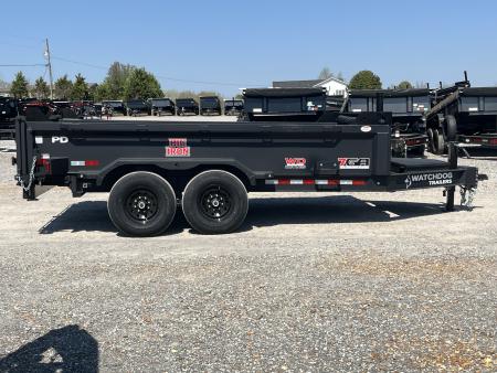 New 2025 Watchdog Dump Trailer | 7' x 14' 14K GVWR