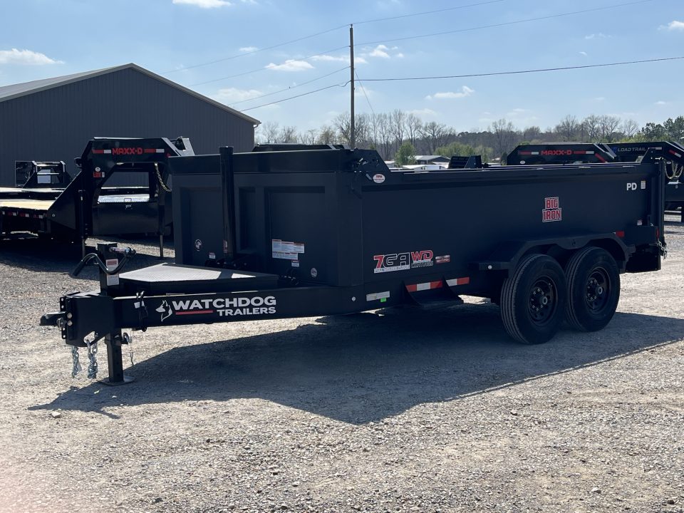 New 2025 Watchdog Dump Trailer | 7' x 14' 14K GVWR