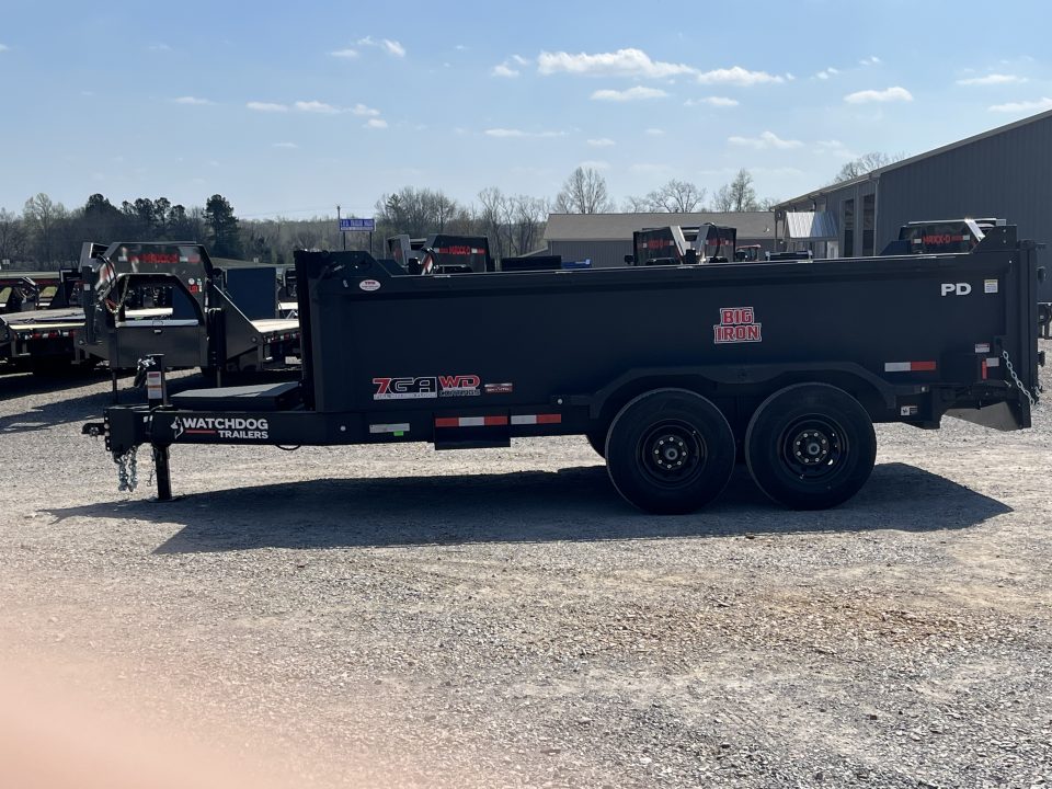 New 2025 Watchdog Dump Trailer | 7' x 14' 14K GVWR