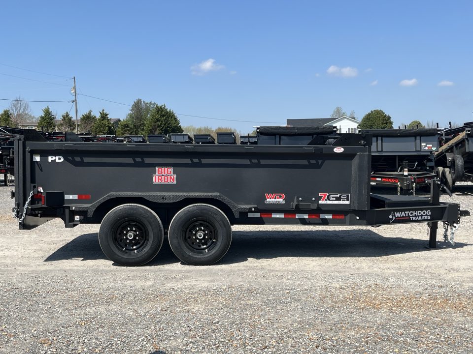 New 2025 Watchdog Dump Trailer | 7' x 14' 14K GVWR