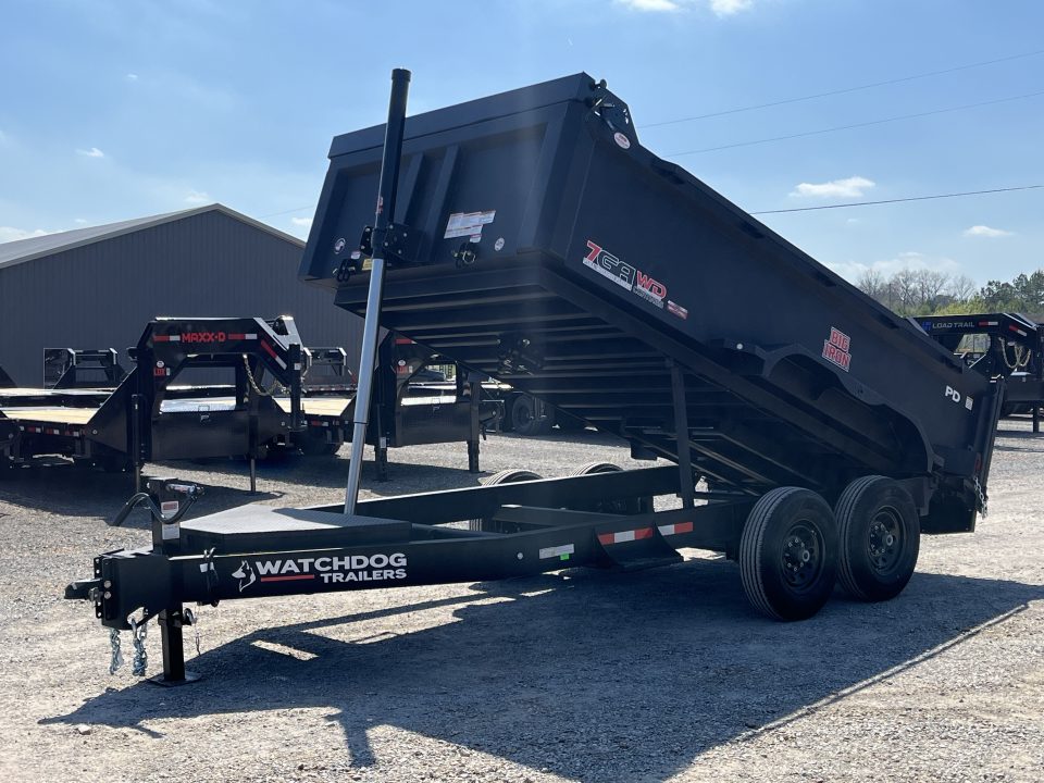 New 2025 Watchdog Dump Trailer | 7' x 14' 14K GVWR