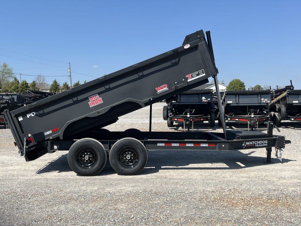 New 2025 Watchdog Dump Trailer | 7' x 14' 14K GVWR