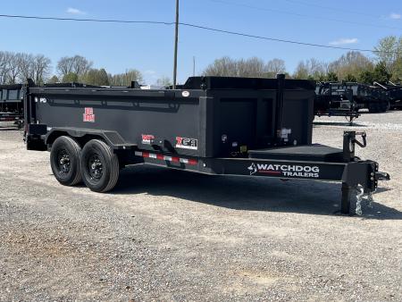 New 2025 Watchdog Dump Trailer | 7' x 14' 14K GVWR