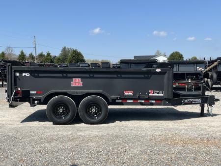 New 2025 Watchdog Dump Trailer | 7' x 14' 14K GVWR