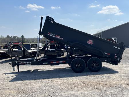 New 2025 Watchdog Dump Trailer | 7' x 14' 14K GVWR