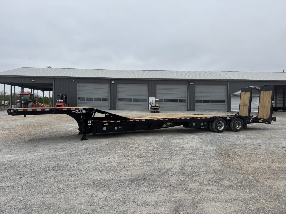 New 2026 Behnke Step Deck Trailer | 102" x 45' 60K GVWR