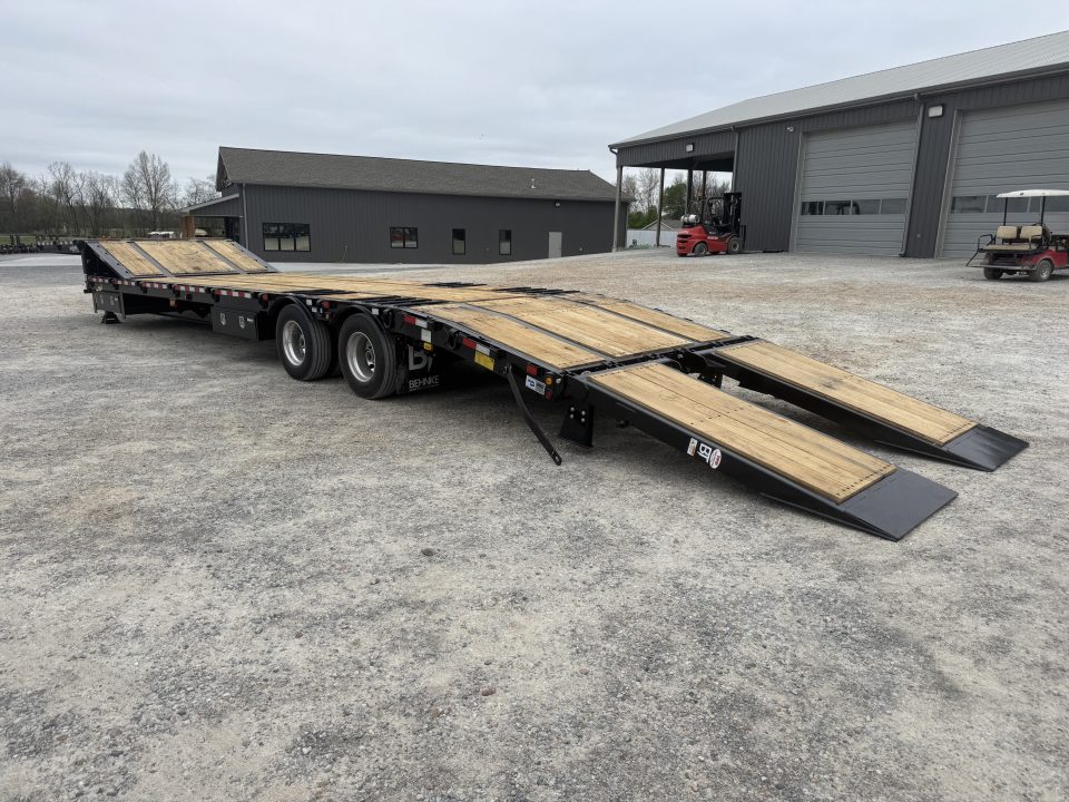 New 2026 Behnke Step Deck Trailer | 102" x 45' 60K GVWR