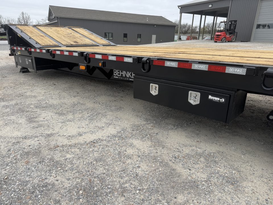 New 2026 Behnke Step Deck Trailer | 102" x 45' 60K GVWR