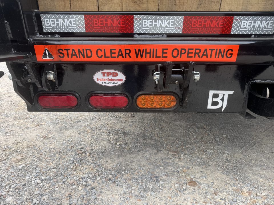 New 2026 Behnke Step Deck Trailer | 102" x 45' 60K GVWR