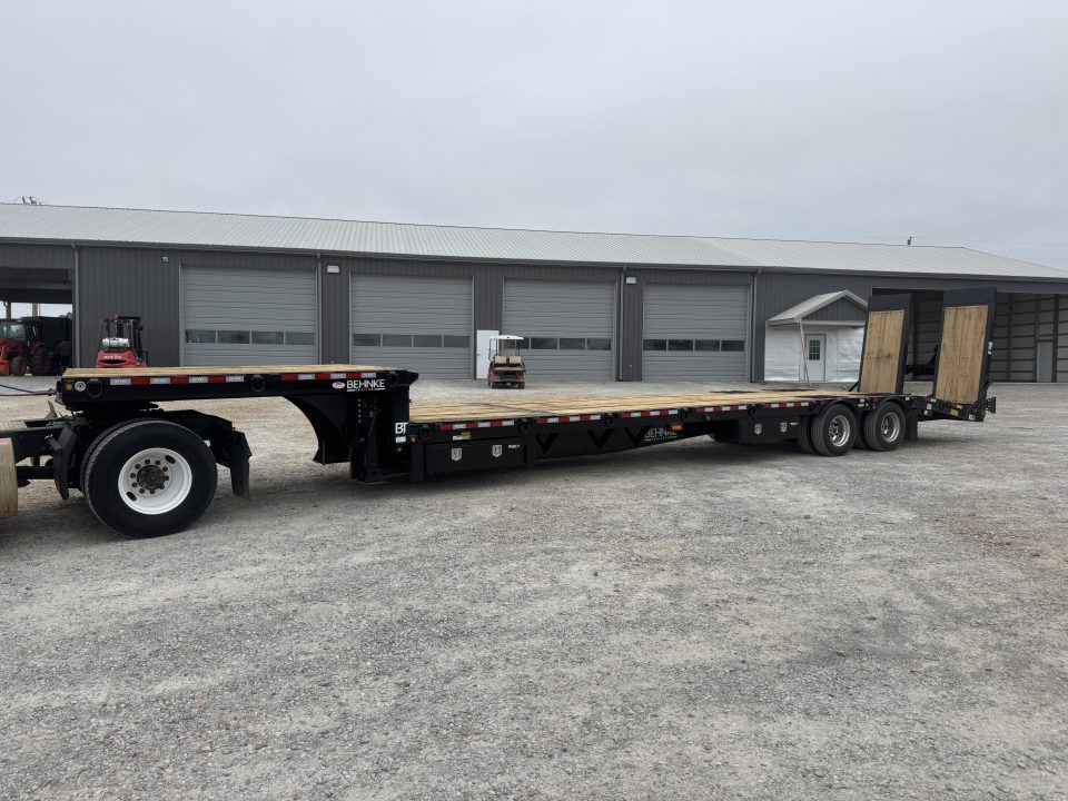 New 2026 Behnke Step Deck Trailer | 102" x 45' 60K GVWR