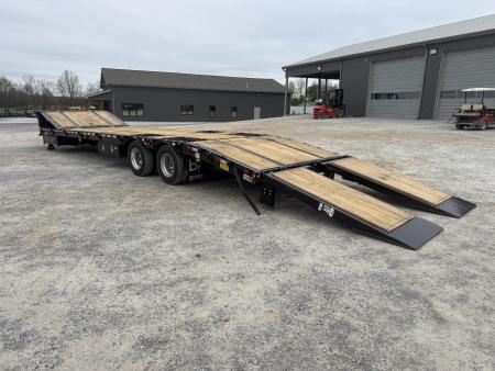 New 2026 Behnke Step Deck Trailer | 102" x 45' 60K GVWR
