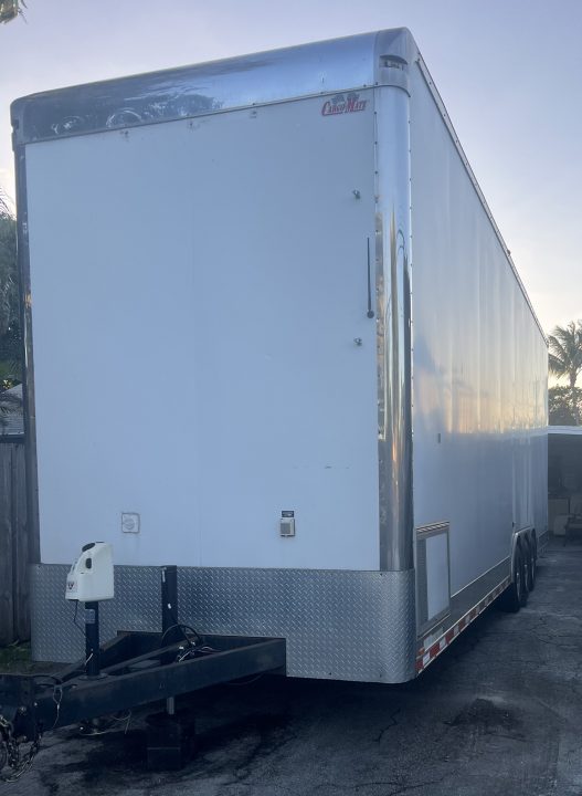 Used 2011 Cargo Mate 32’ Stacker Trailer